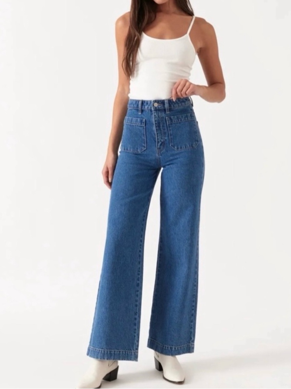 Rolla’s High Rise Wide Leg Jeans 26